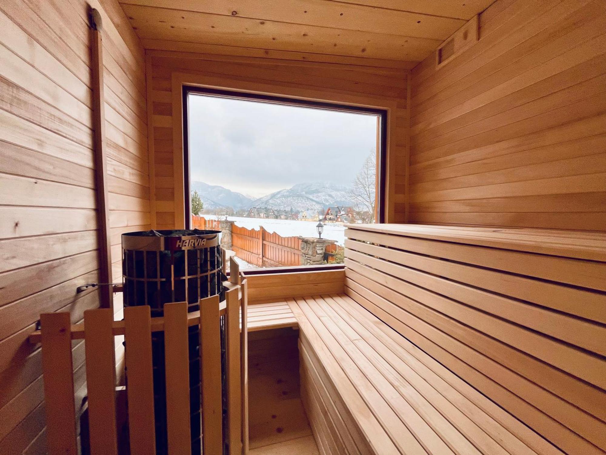 Domek W Roztokach Z Widokiem Na Tatry, Z Sauna Kościelisko Esterno foto