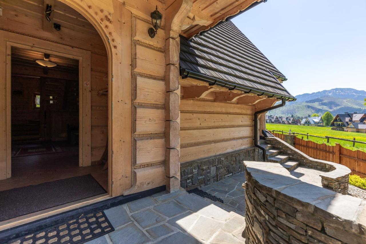 Domek W Roztokach Z Widokiem Na Tatry, Z Sauna Kościelisko Esterno foto