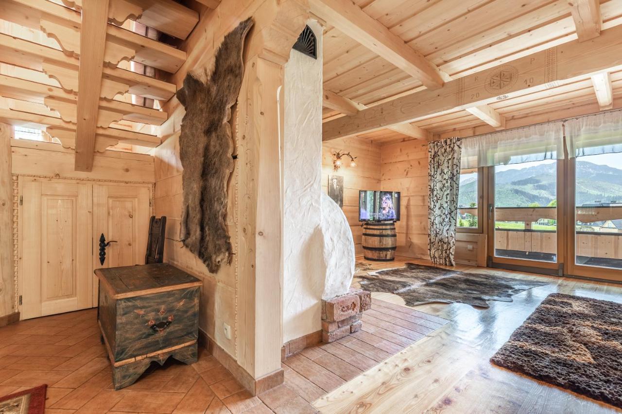 Domek W Roztokach Z Widokiem Na Tatry, Z Sauna Kościelisko Esterno foto