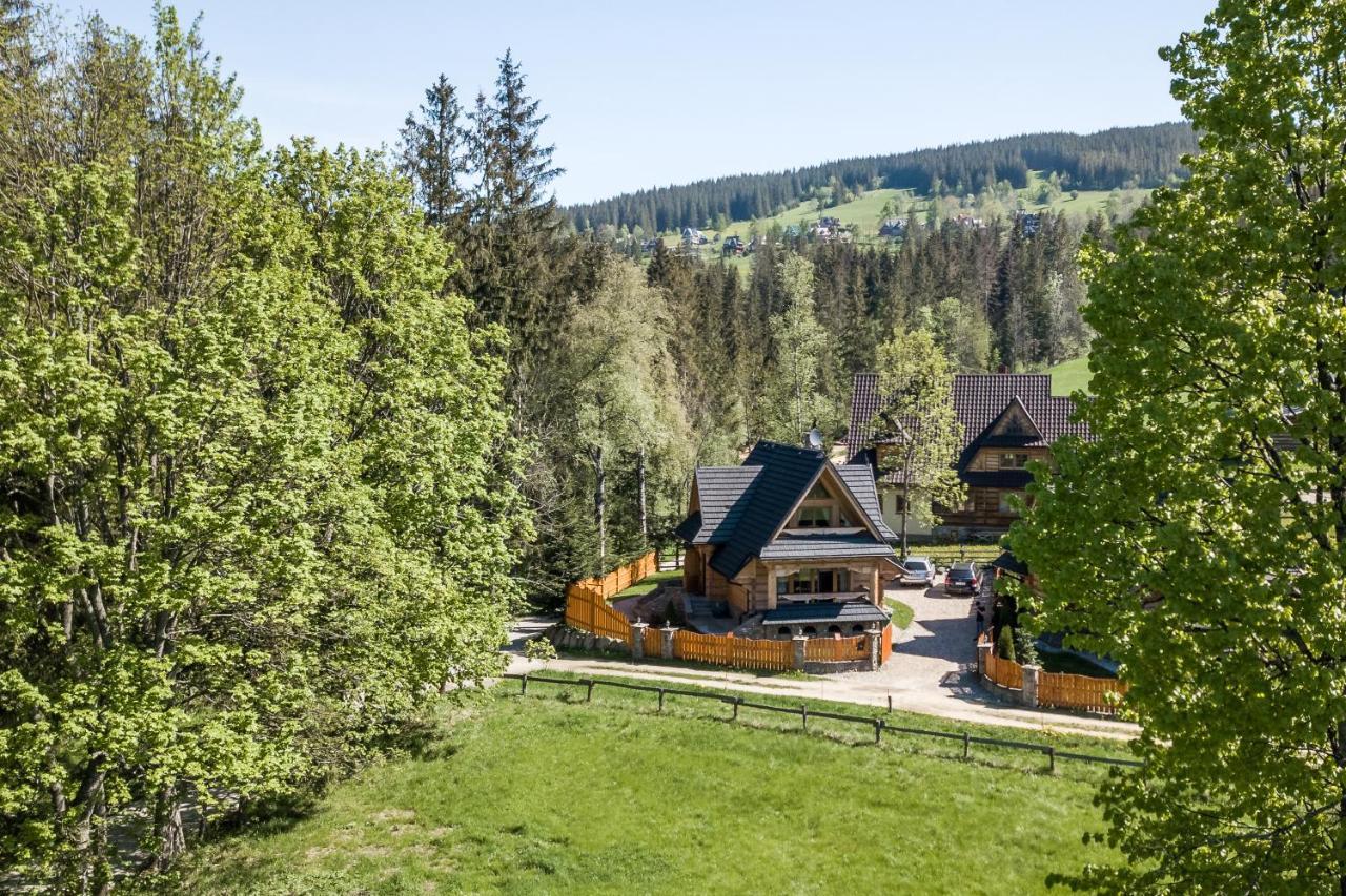Domek W Roztokach Z Widokiem Na Tatry, Z Sauna Kościelisko Esterno foto