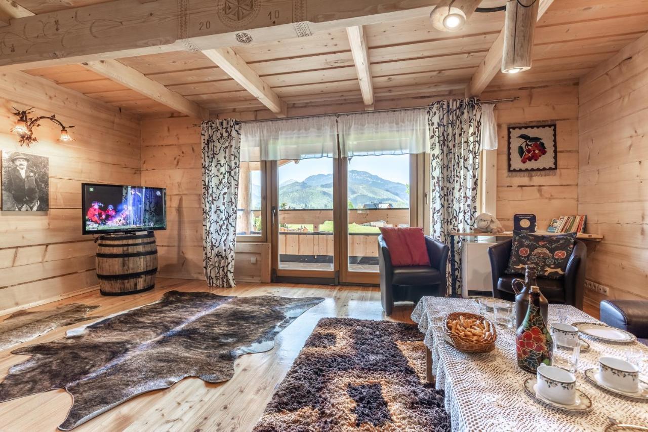 Domek W Roztokach Z Widokiem Na Tatry, Z Sauna Kościelisko Esterno foto