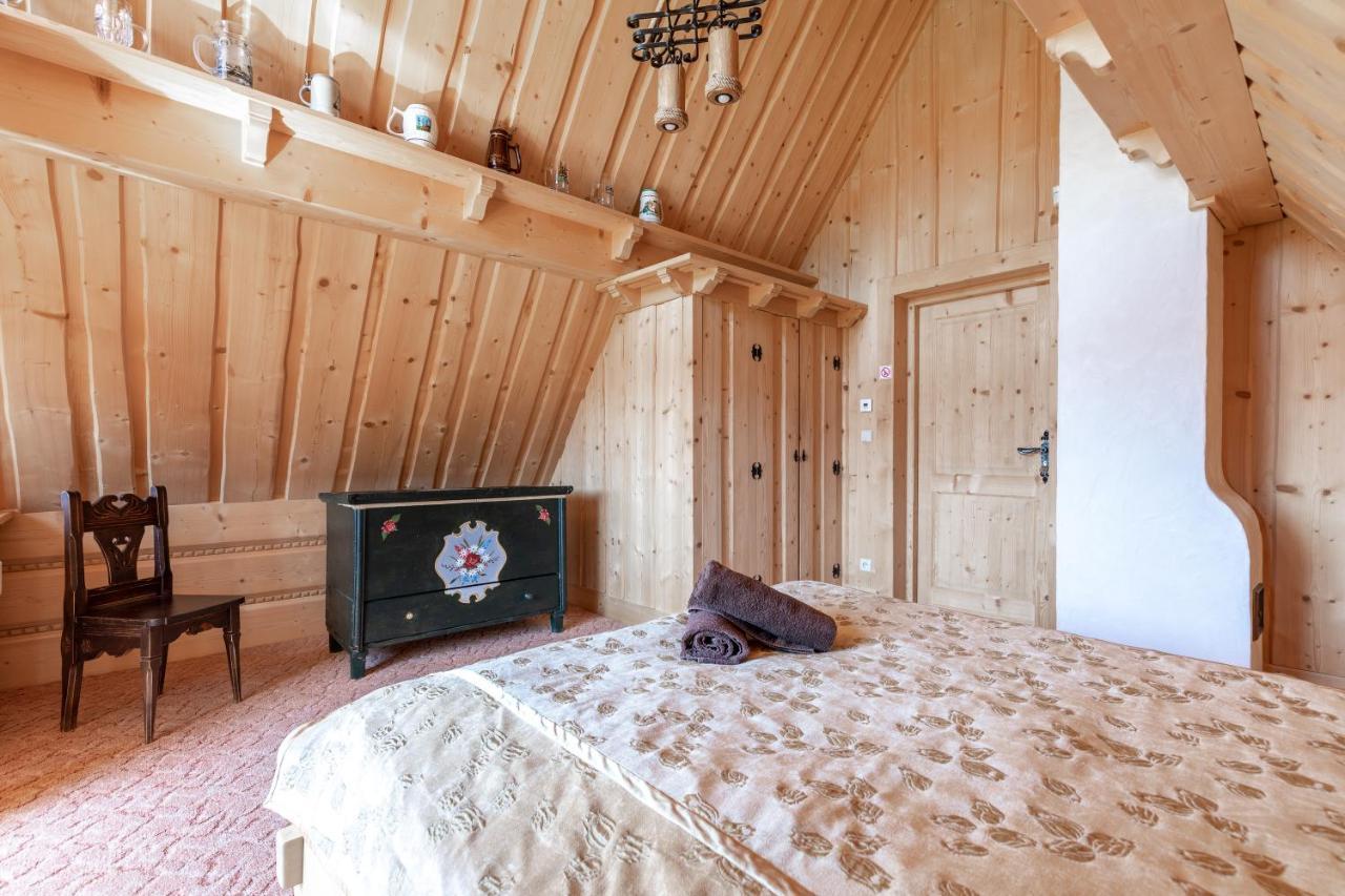 Domek W Roztokach Z Widokiem Na Tatry, Z Sauna Kościelisko Esterno foto