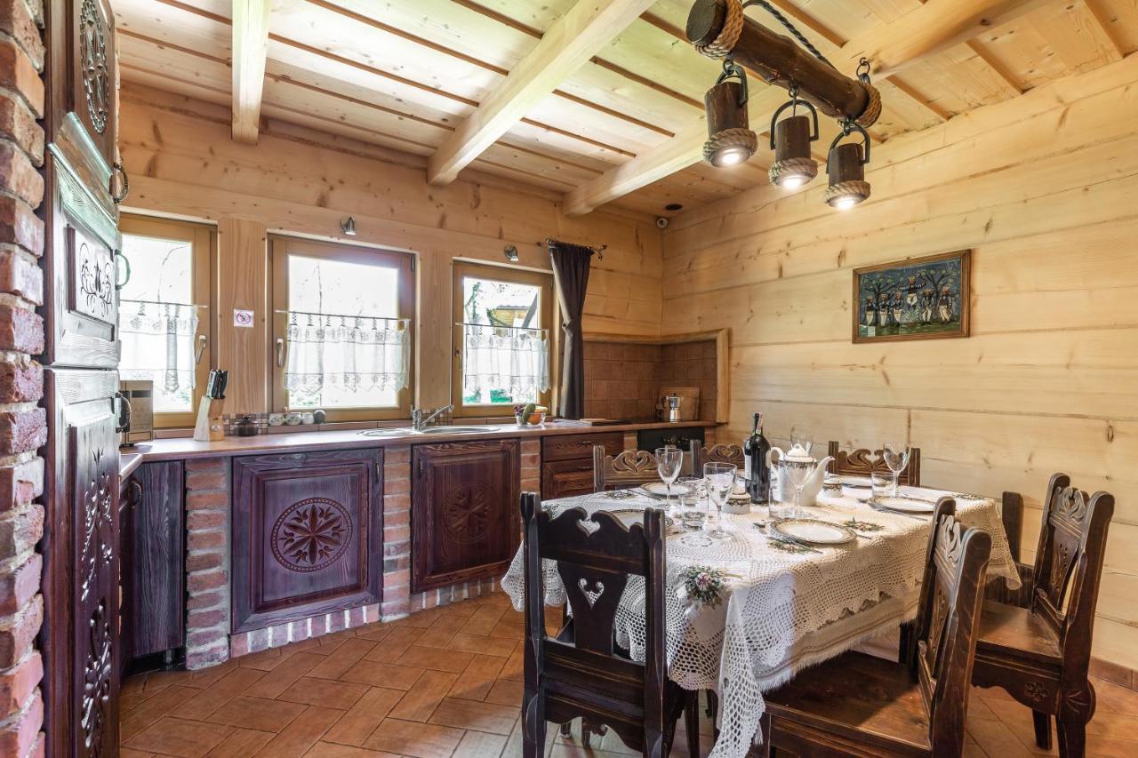Domek W Roztokach Z Widokiem Na Tatry, Z Sauna Kościelisko Esterno foto