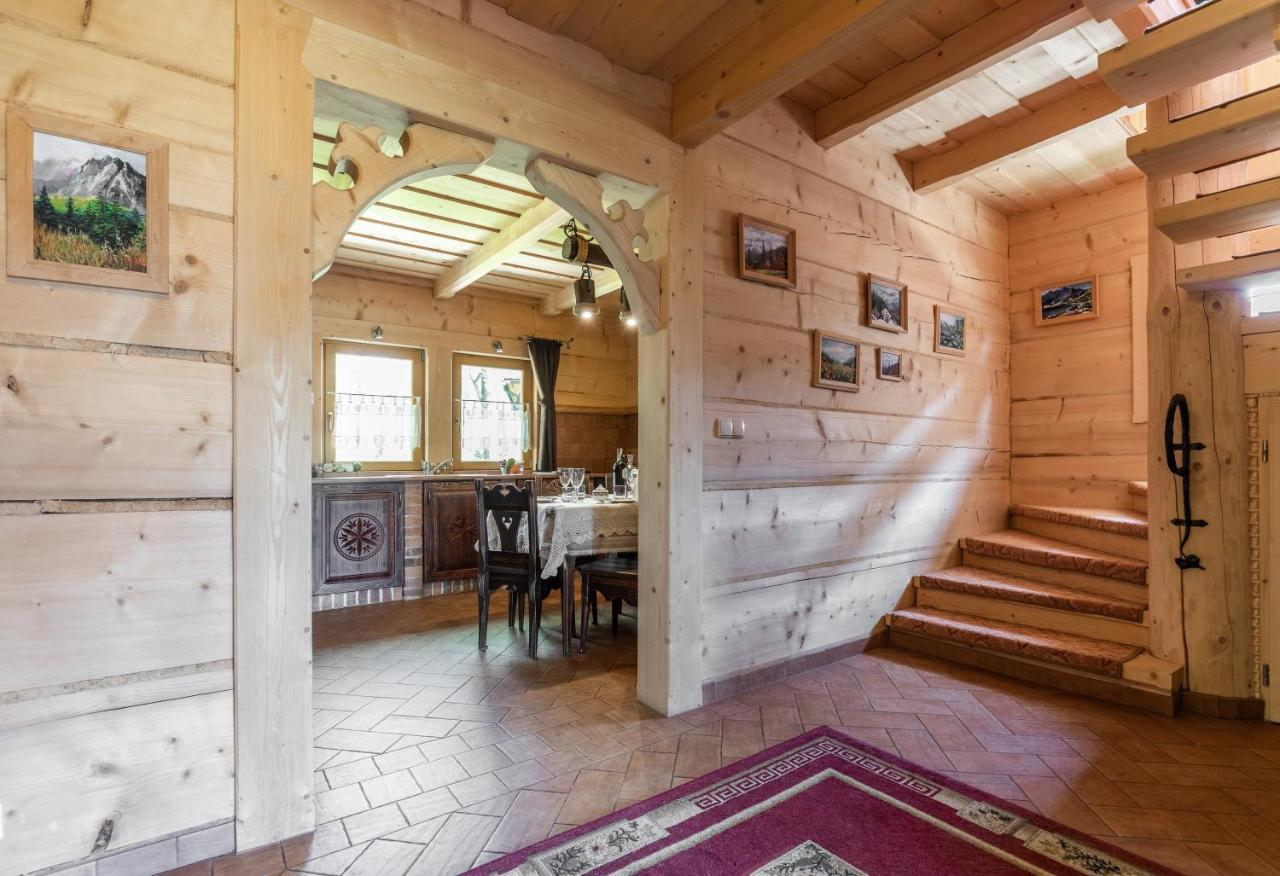 Domek W Roztokach Z Widokiem Na Tatry, Z Sauna Kościelisko Esterno foto