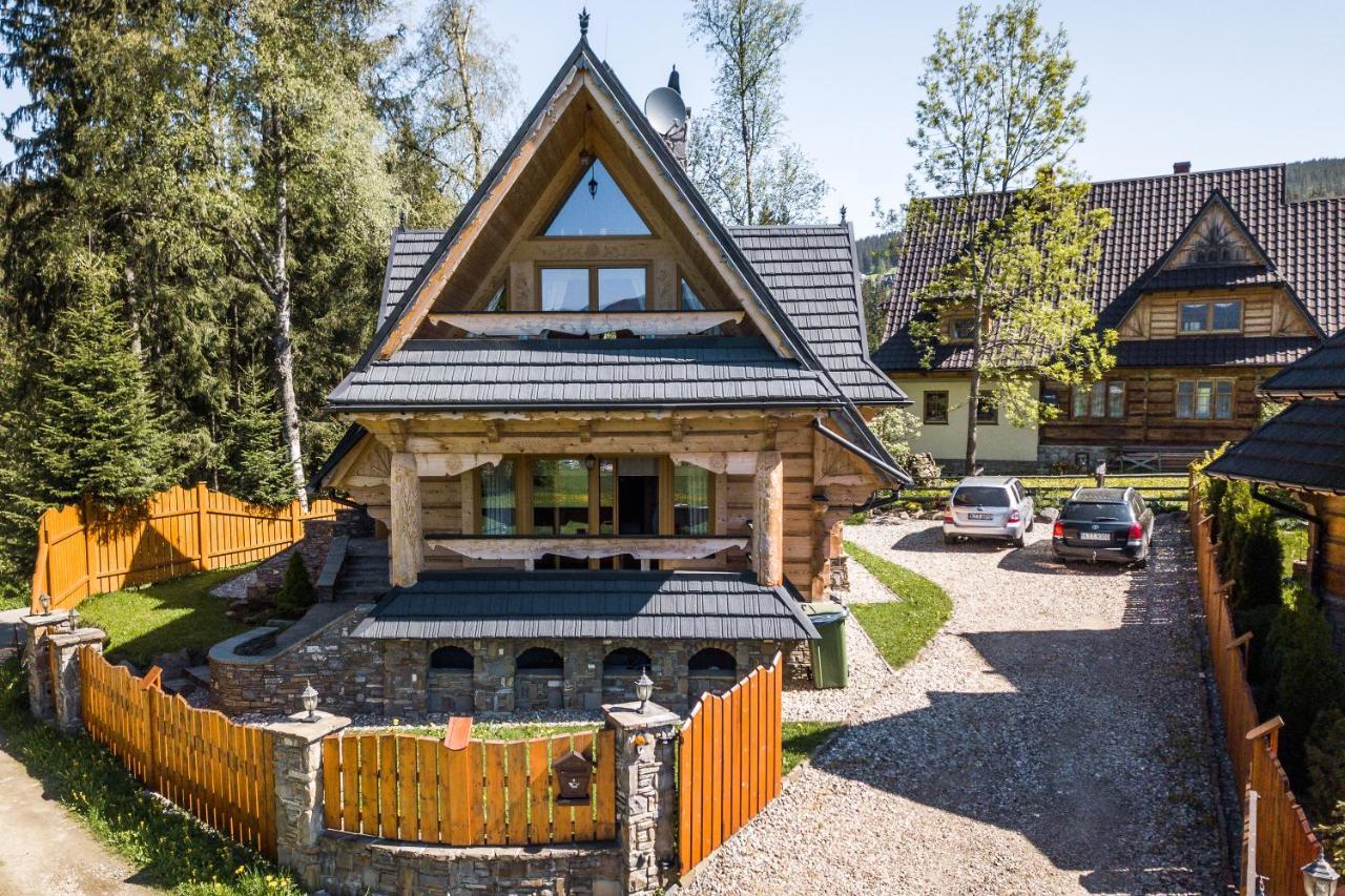 Domek W Roztokach Z Widokiem Na Tatry, Z Sauna Kościelisko Esterno foto